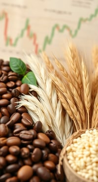 تداول القهوة والمحاصيل الزراعية
