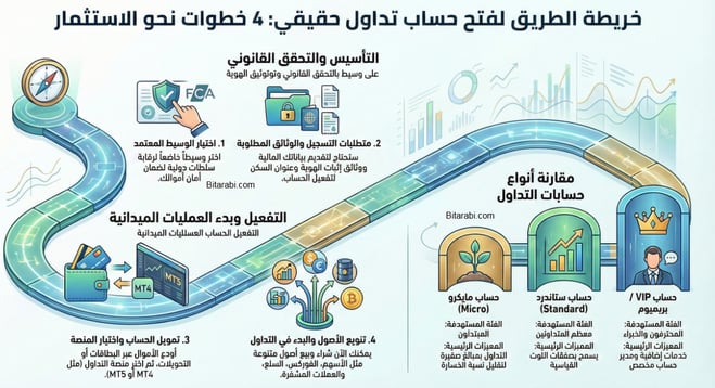 فتح حساب تداول حقيقي