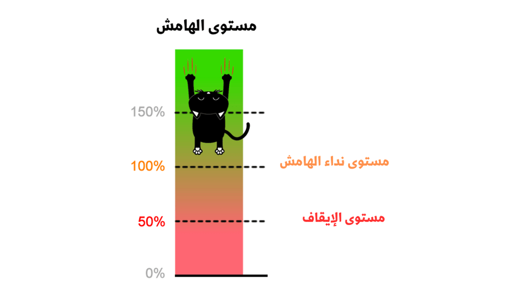 مستوى الهامش