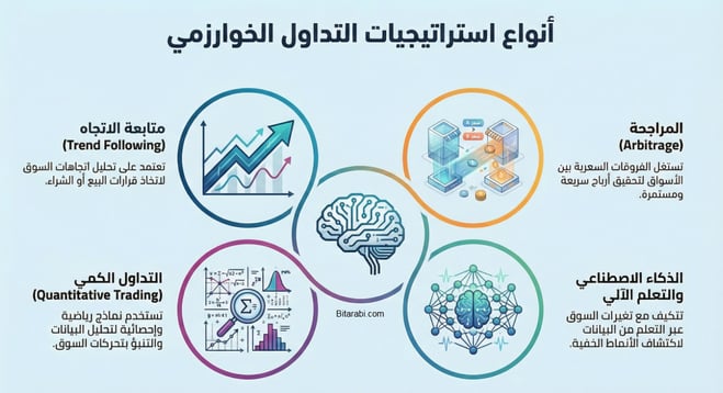 طرق واستراتيجيات التداول الخوارزمي