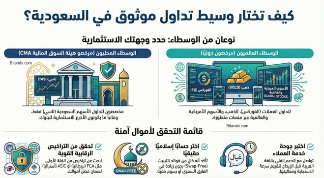 شركات تداول مرخصة في السعودية