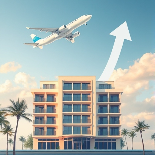 اسهم شركات الطيران والفنادق 