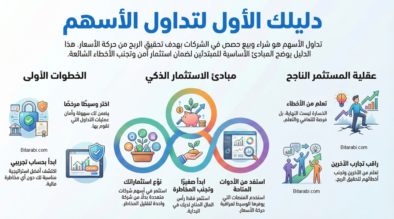تداول الاسهم من الكويت