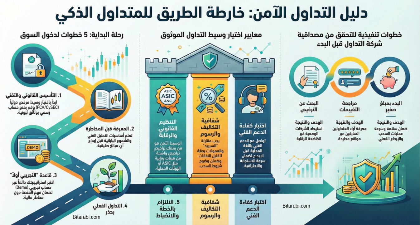 هل التداول قانوني؟ عقوبات التداول في الدول العربية لعام 2026