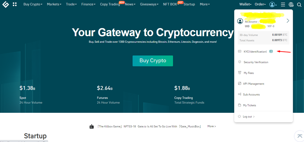 تقييم موقع جيت آي أوه - gate.io