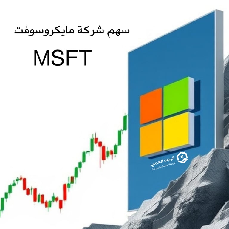 سهم شركة مايكروسوفت ( تحديث فبراير 2026 )