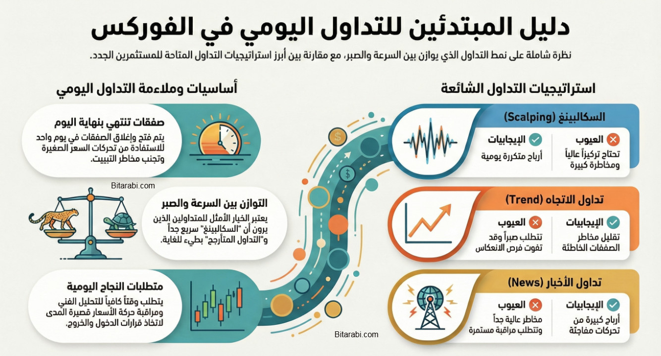 التداول اليومي day trading