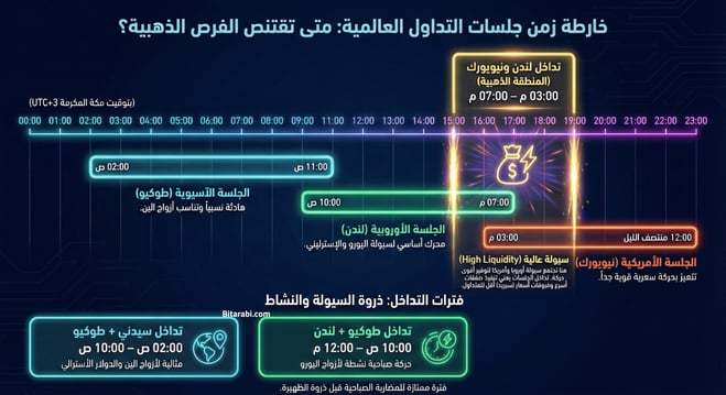 جلسات التداول العالمية