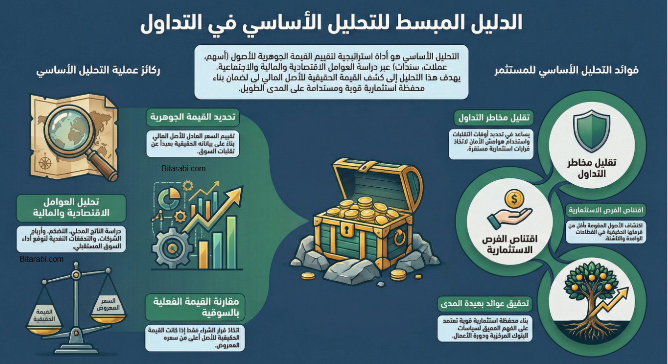 التحليل الاساسي في التداول fundemental analysis