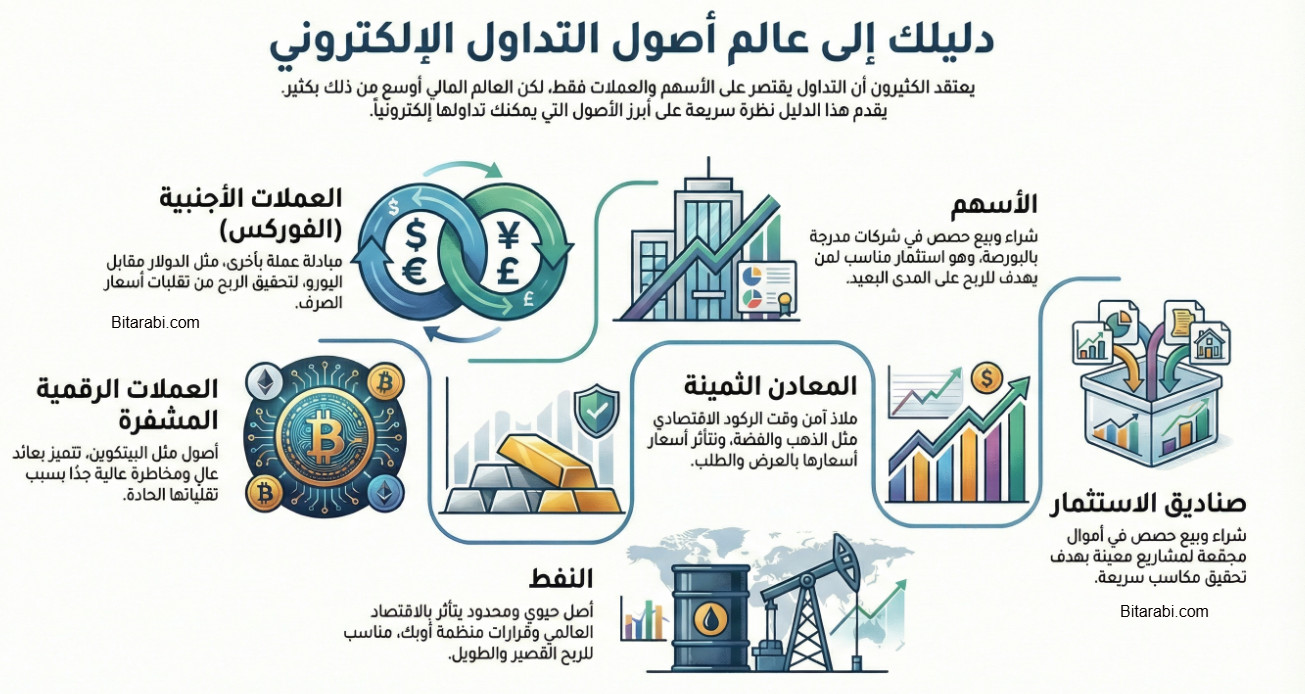 تداول عبر الانترنت