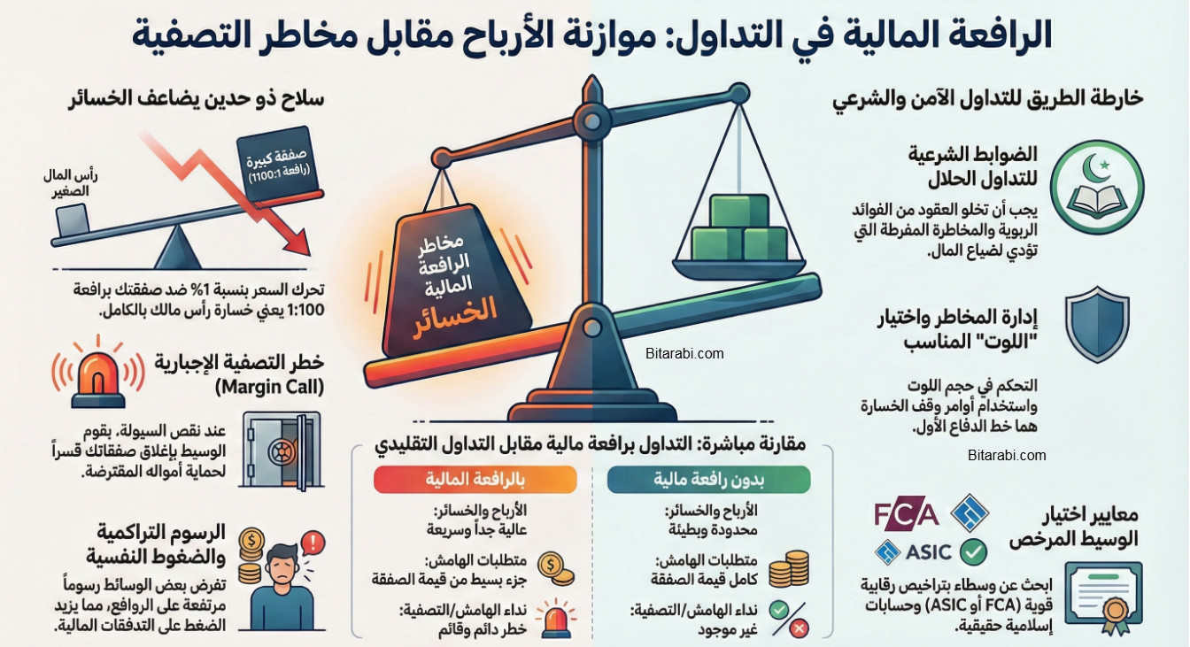 ما هي الرافعة المالية في التداول
