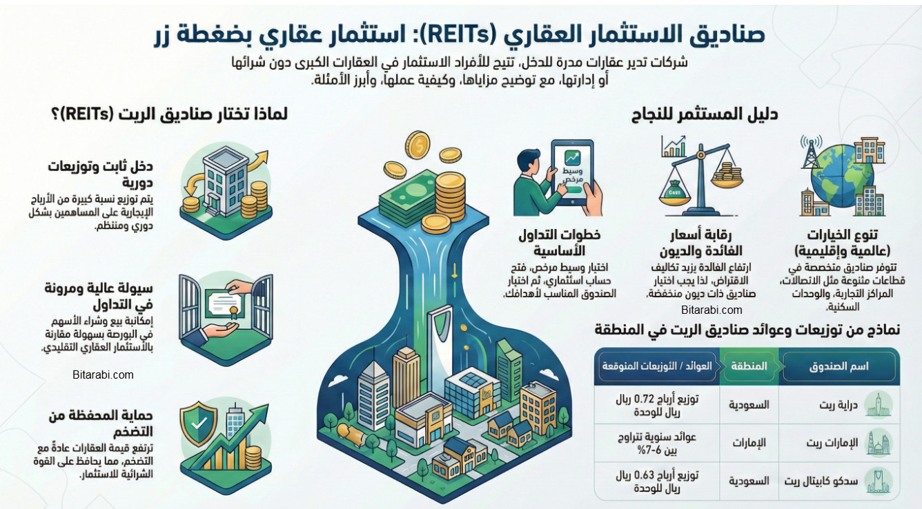 صناديق الاستثمار العقاري