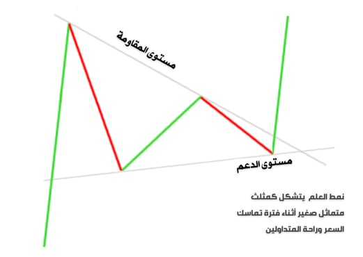 شارت يوضح نمط الانعكاس