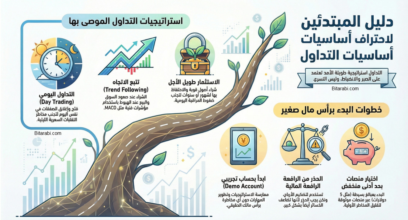 دليل المبتدئين كيف تصبح غنيا من التداول