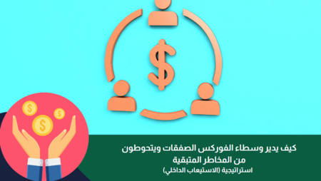 استراتيجية الاستيعاب الداخلي : كيف يدير الوسطاء الصفقات ويتحوطون من المخاطر؟