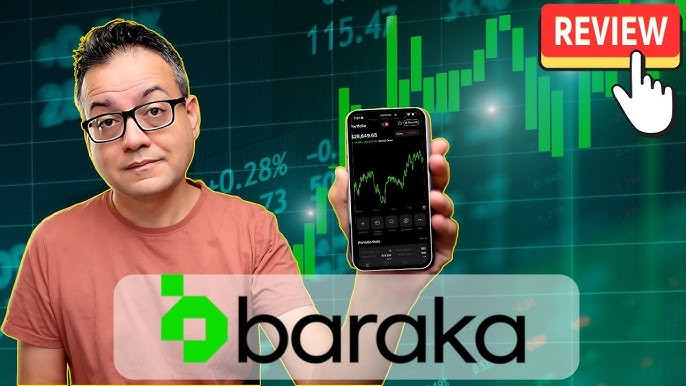 شاب يتداول مع شركة بركة 