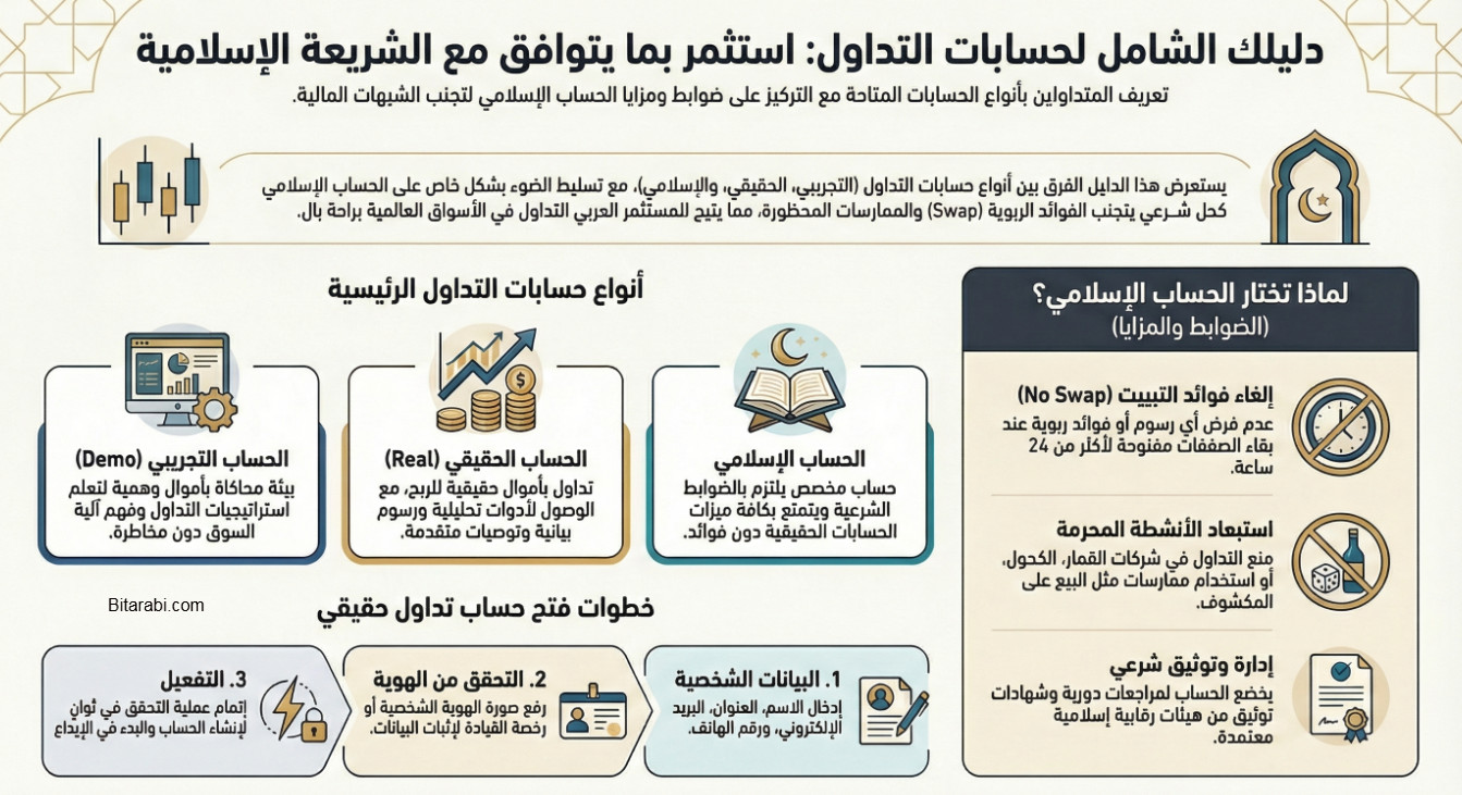 حساب تداول اسلامي