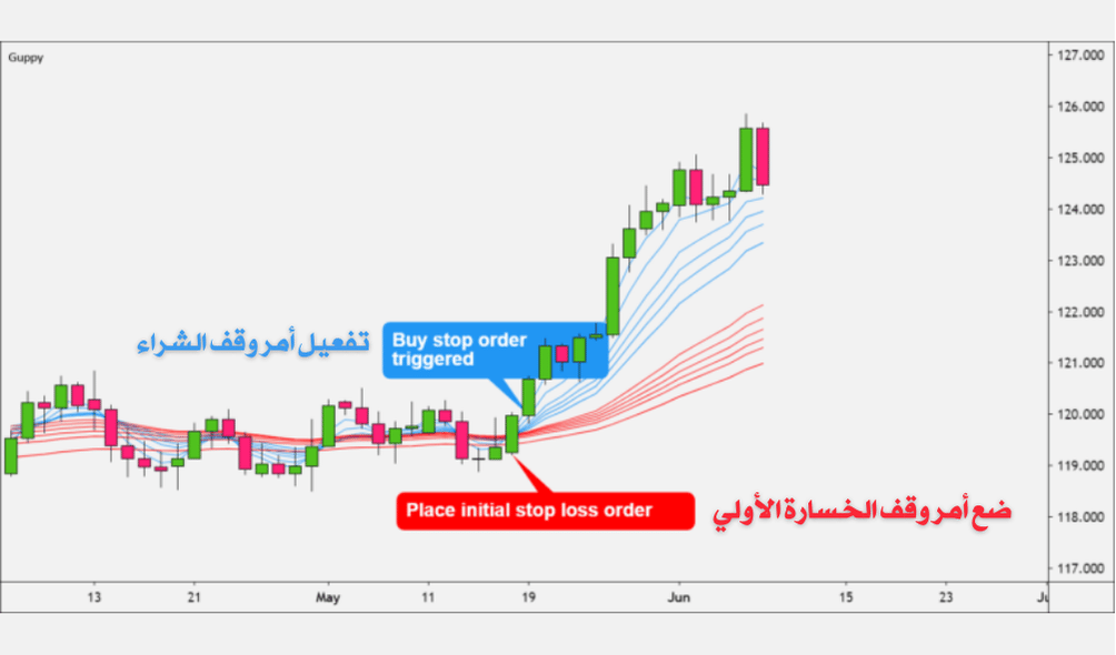 كيفية التداول مع الاتجاه باستخدام متوسطات جوبي المتحركة المتعددة (GMMA)