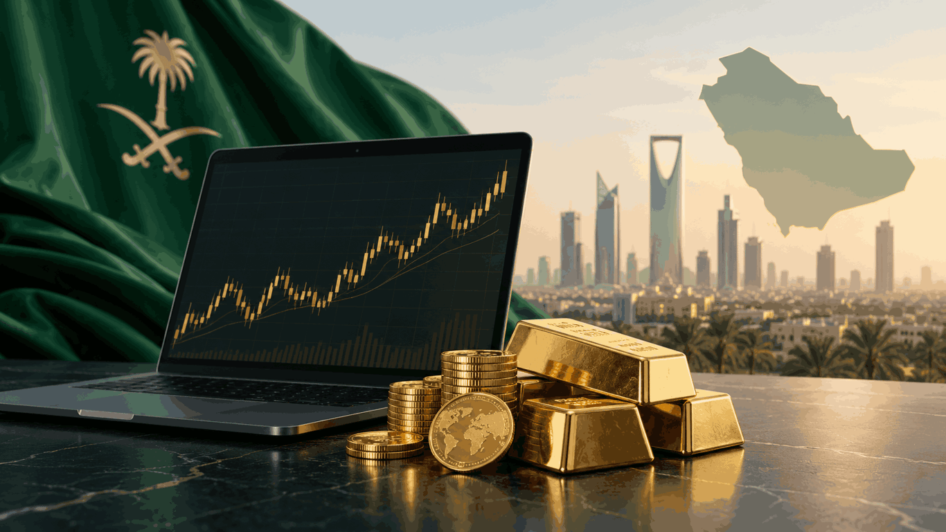 أفضل منصات تداول الذهب في السعودية 2026: مقارنة عملية