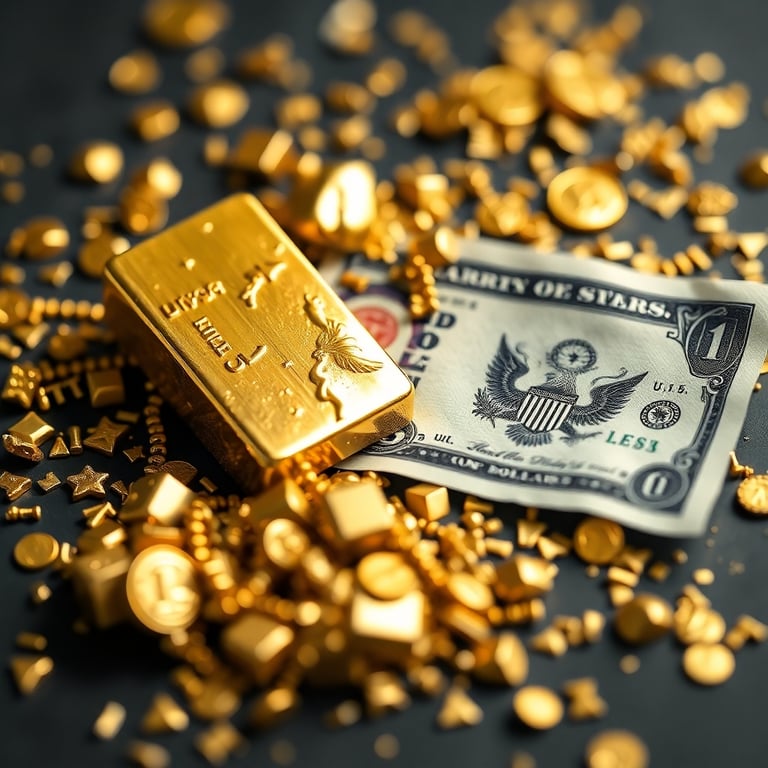 الذهب والدولار