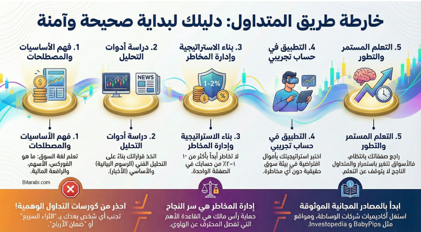 تعلم التداول من الصفر