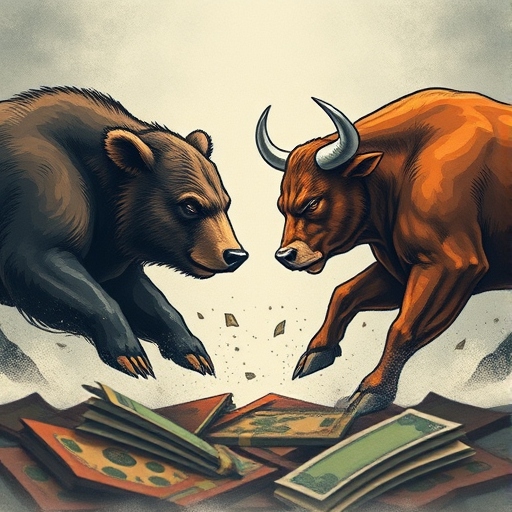 الصراع بين الهبوط والصعود