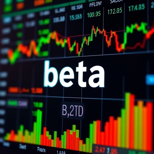 كلمة معامل بيتا وخلفا شاشة تداول 