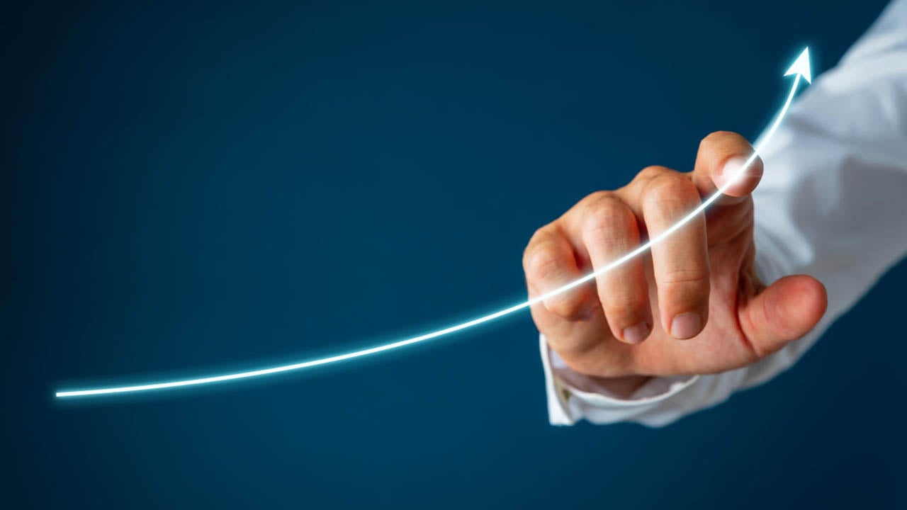 سهم يتجه لاعلى