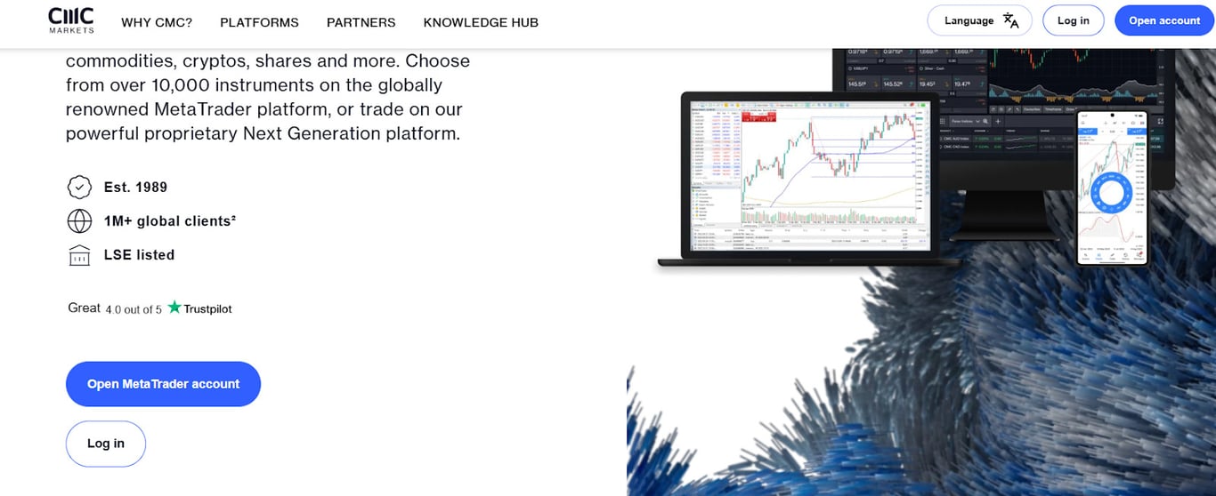 الخطوة الاولى فتح حساب 