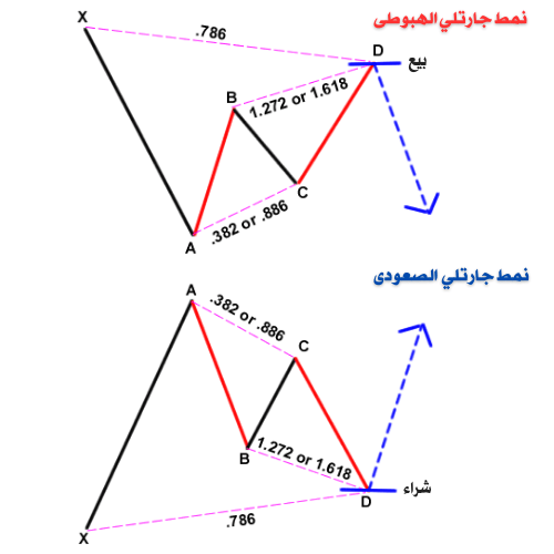 الأنماط السعرية التوافقية في سوق الفوركس
