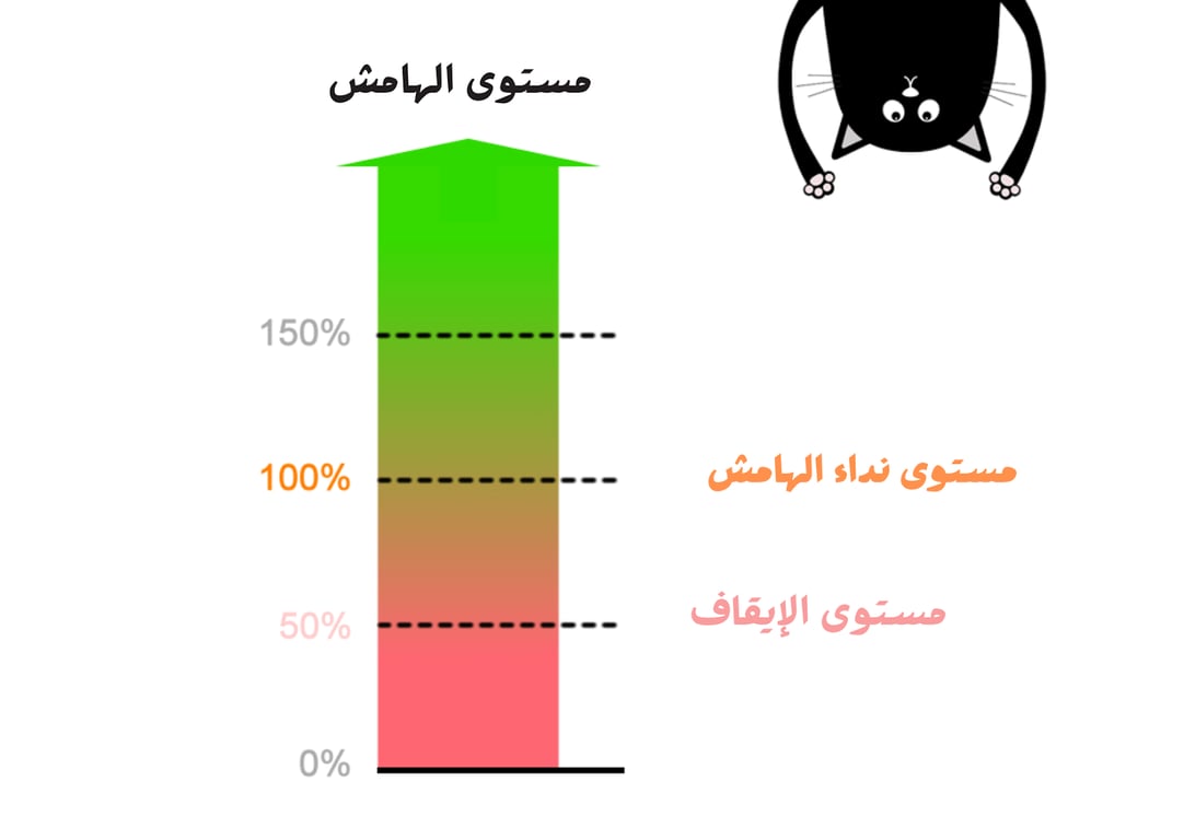 مستوى الهامش