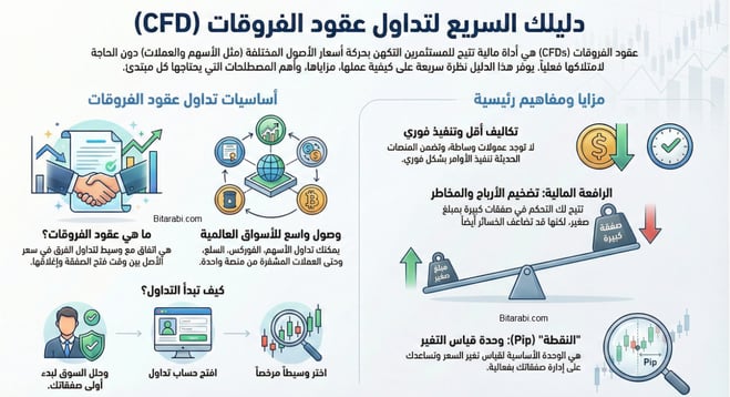 تداول عقود الفروقات