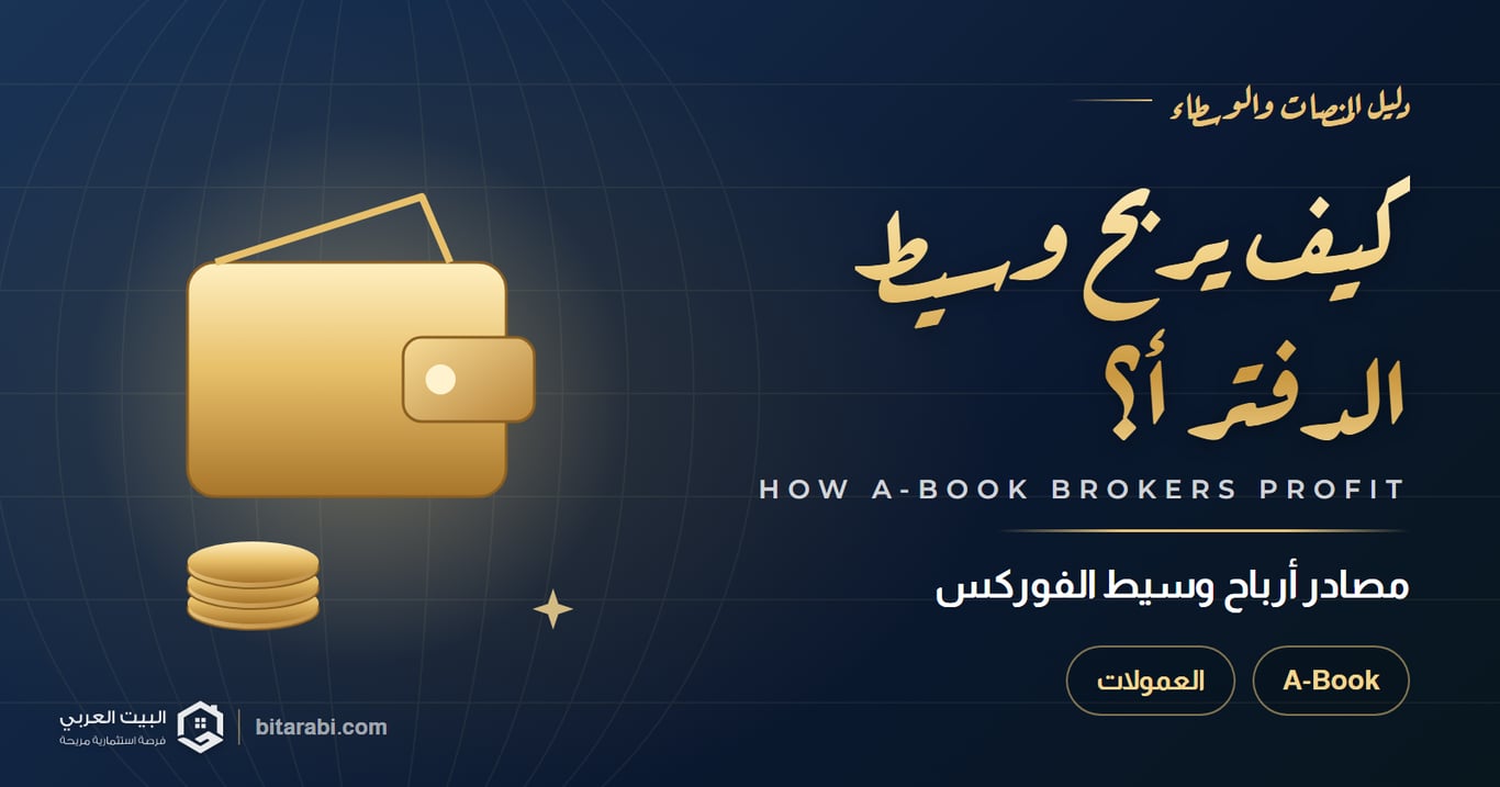 كيف يحقق وسيط الفوركس بدفتر (A-Book) الأرباح؟