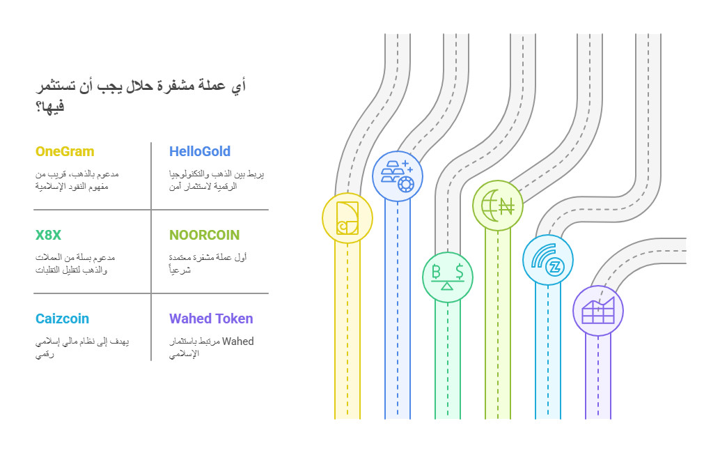 العملات المشفرة الحلال 