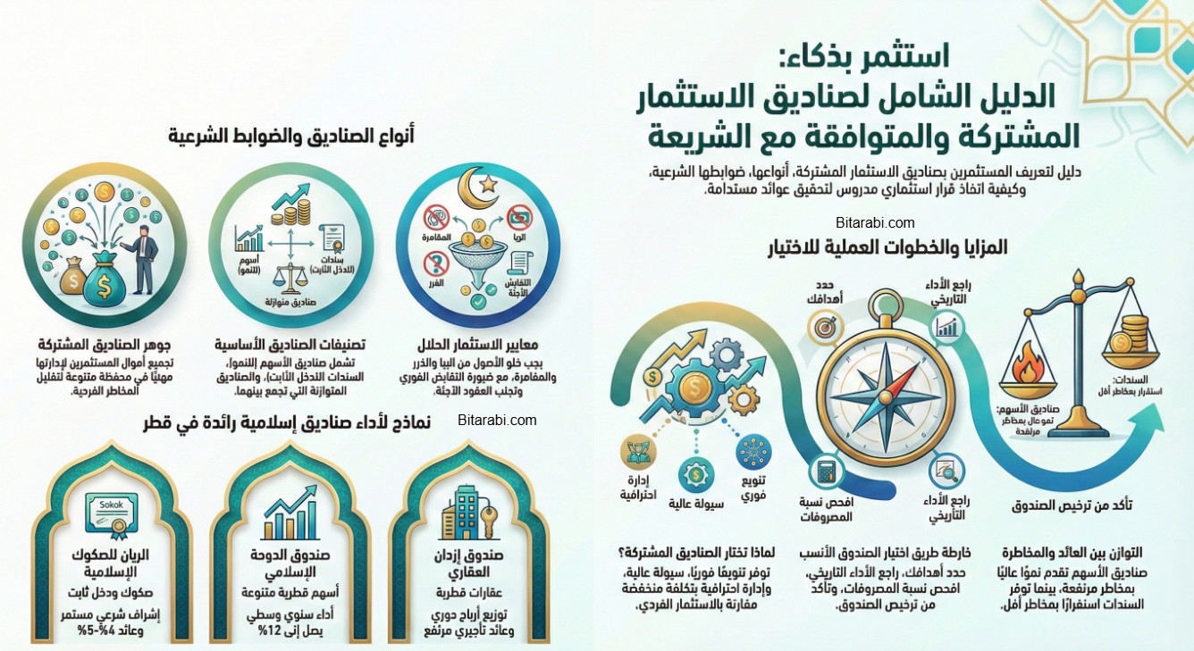 صناديق الاستثمار المشتركة أنواعها ميزاتها عيوبها