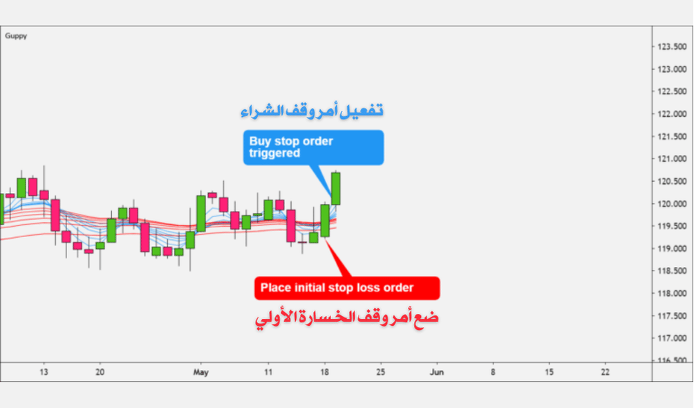 كيفية التداول مع الاتجاه باستخدام متوسطات جوبي المتحركة المتعددة (GMMA)