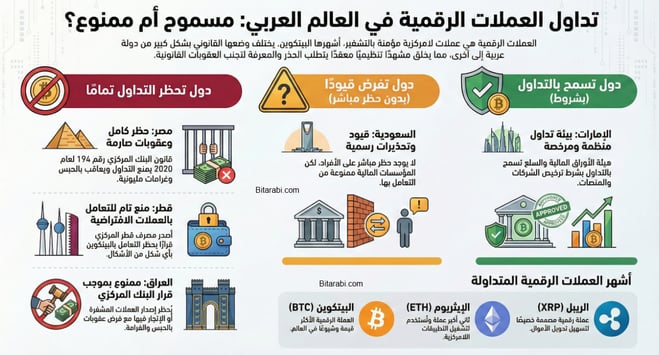 هل تداول العملات الرقمية المشفرة قانوني 