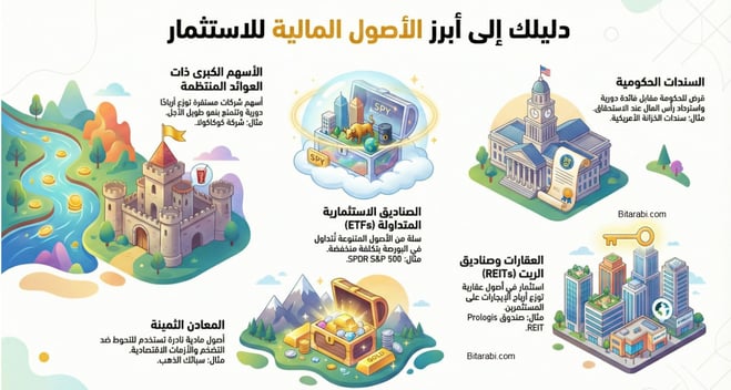 الأسهم والعقارات