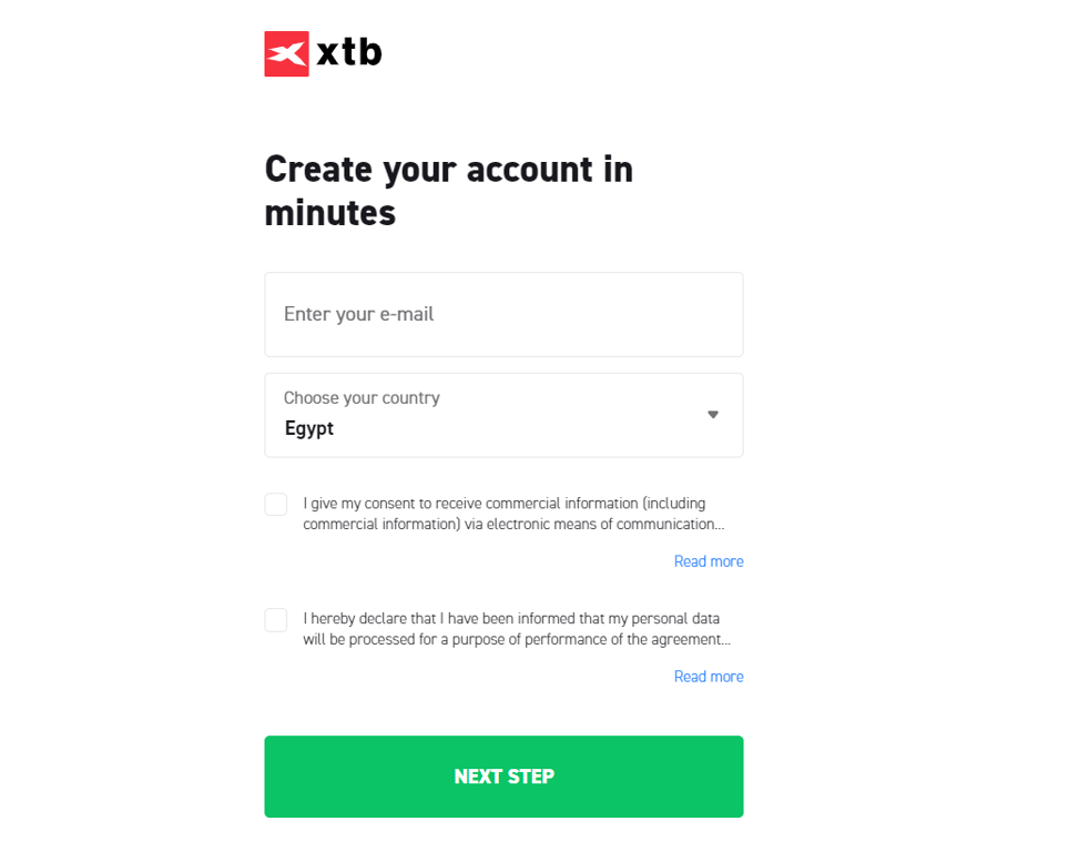 XTB ACCOUNT