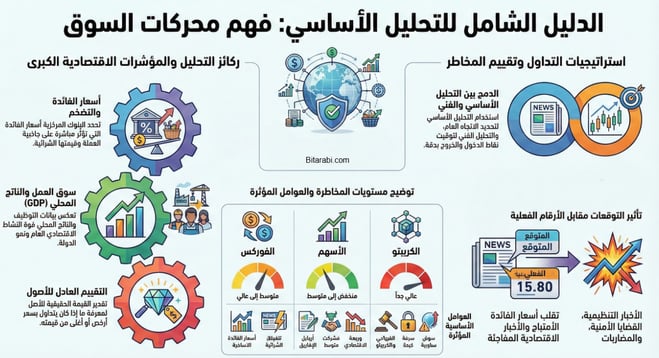  التحليل الأساسي Fundamental Analysis فى التداول