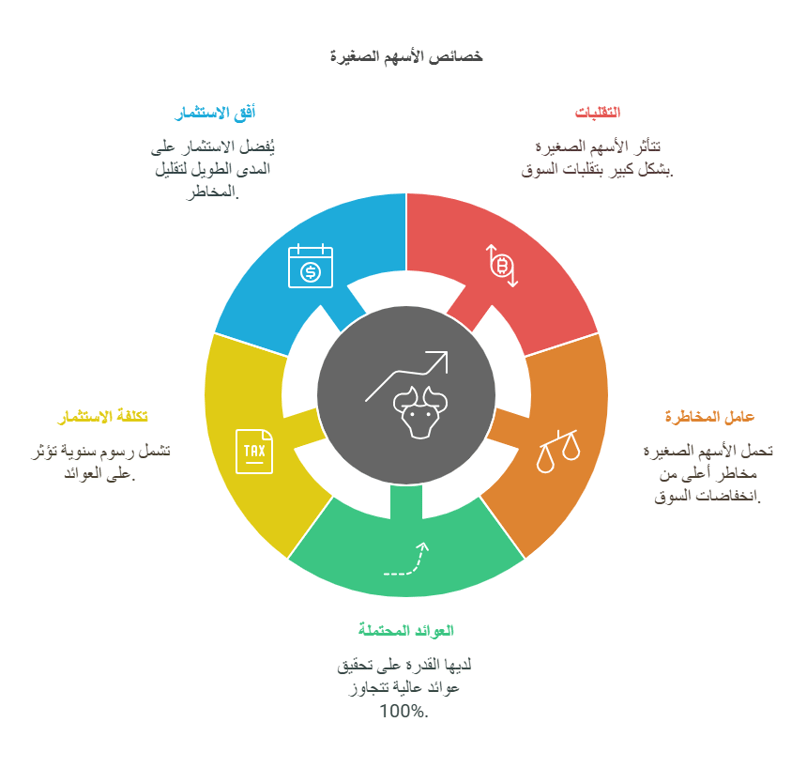 خصائص الاسهم الصغيرة