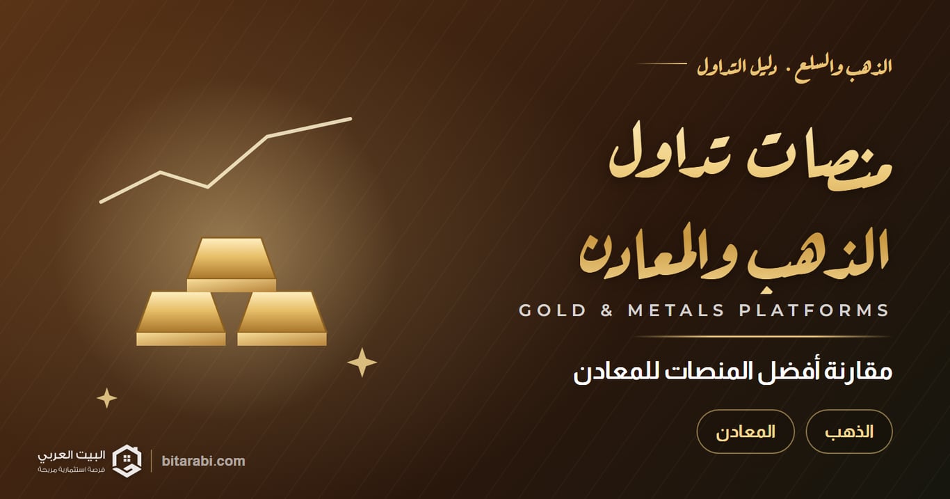 أفضل منصات تداول الذهب والمعادن لعام 2026