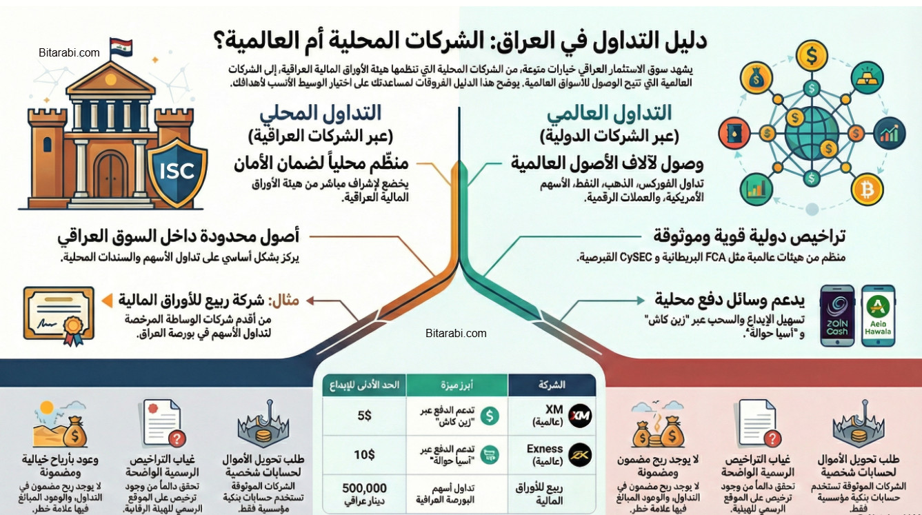 شركات التداول في العراق
