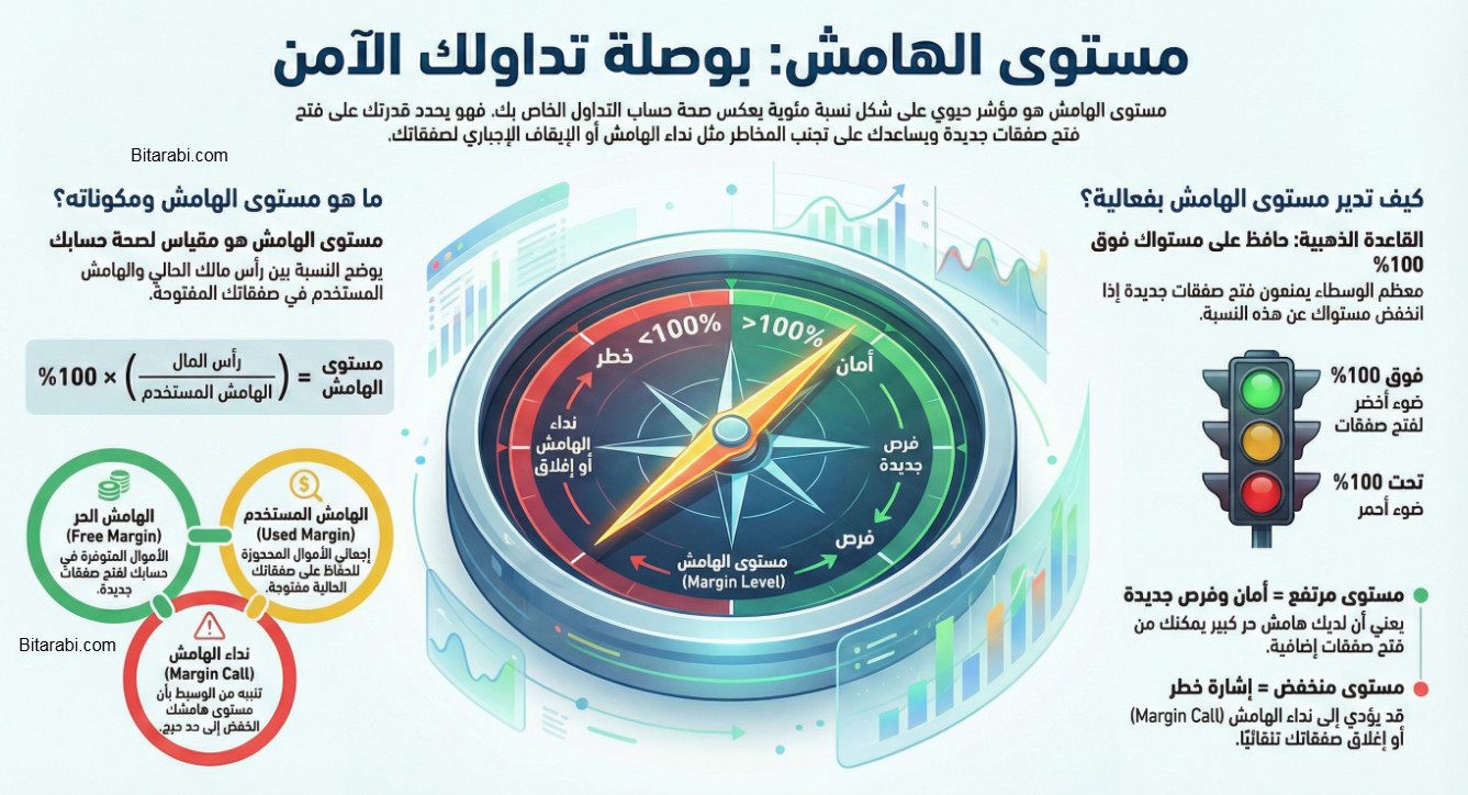 المارجن في التداول مستوى الهامش