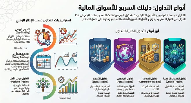 انواع التداول