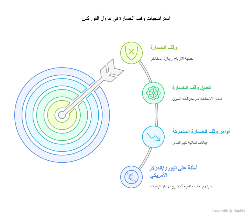 اوامر وقف الخسارة في التداول : كيف ومتى تتم