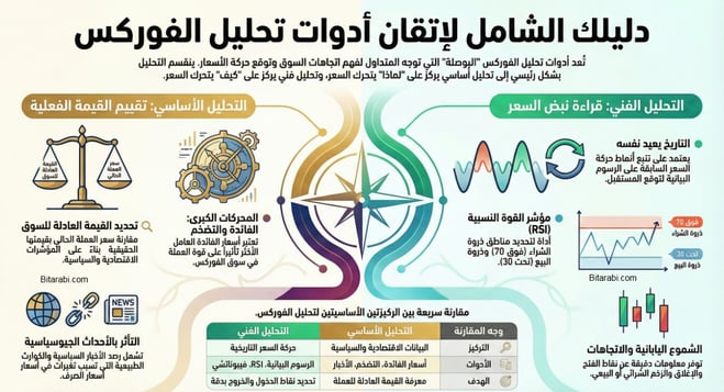 أدوات تحليل الفوركس