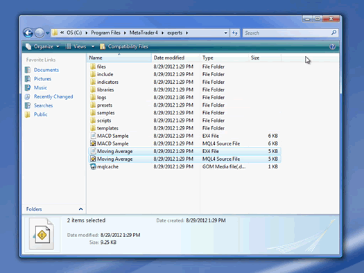 خطوة تثبيت المتداول الالي 