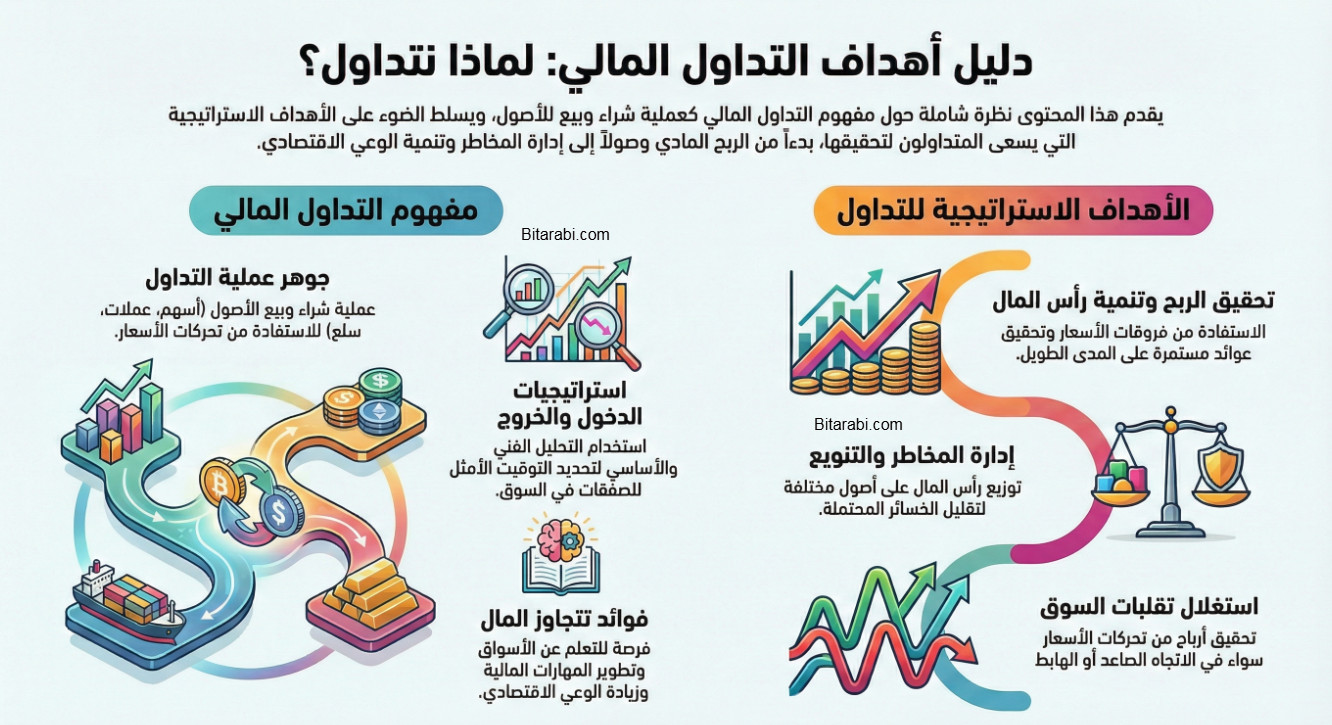 اهداف التداول في الاسواق المالية 