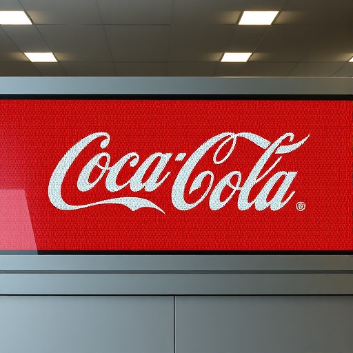 بارتيشن عليه علامة كوكاكولا